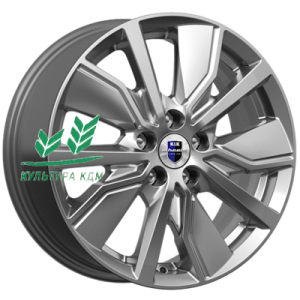 Диск K&K Гамбит (КС961) Дарк платинум 6.5x16/5x114,3 ET45 D66,1