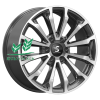 Диск Premium Series КР006 (TANK 500) Diamond Black Gris 8.5x20/6x139,7 ET33 D100,1