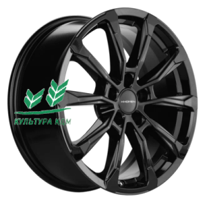 Диск Khomen Wheels KHW1808 (Jac/Москвич 3) Black 7.5x18/5x108 ET40 D54,1