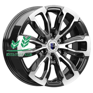 Диск K&K Меконг (КС959) Алмаз черный 7.5x18/6x139,7 ET30 D106,1
