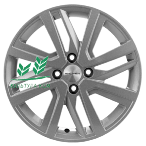 Диск Khomen Wheels KHW1609 (Stepway) F-Silver 6x16/4x100 ET37 D60,1