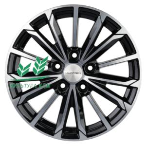 Диск Khomen Wheels KHW1611 (Actyon) Black-FP 6.5x16/5x112 ET39,5 D66,6