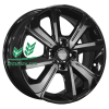 Диск Khomen Wheels KHW1501 (Rio/Solaris) Black 6x15/4x100 ET46 D54,1
