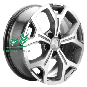 Диск Khomen Wheels KHW1710(2) (VW Transporter) Gray-FP 6.5x17/5x120 ET55 D65,1