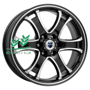 Диск K&K Балеар (КС727) Алмаз черный 7.5x18/6x114,3 ET30 D66,1