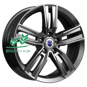 Диск K&K Танаис (КС750) Дарк платинум 7x18/5x114,3 ET50 D67,1