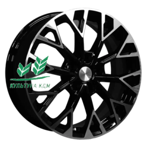 Диск Khomen Wheels KHW1718 (Camry) Black-FP 7x17/5x114,3 ET45 D60,1