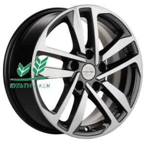 Диск Khomen Wheels KHW1612 (Octavia A7) Gray-FP 6.5x16/5x112 ET46 D57,1