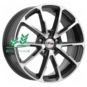 Диск iFree Skibidi (КС909) Блэк Джек 6.5x17/5x114,3 ET45 D67,1