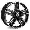 Диск КиК Backfire (КС763) Алмаз черный 8,0x18/5x114,3 ET50 D67,1