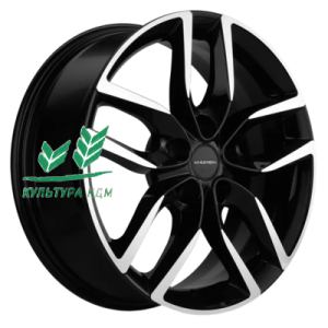 Диск Khomen Wheels KHW1708 (XCeed) Black-FP 6.5x17/5x114,3 ET40 D67,1