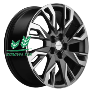Диск Khomen Wheels KHW1809 (Chery Tiggo 4/Tiggo 7 Pro) Gray-FP 7x18/5x108 ET33 D60,1