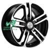Диск Khomen Wheels KHW1602 (Niva 4x4) Black-FP 6.5x16/5x139,7 ET40 D98,5
