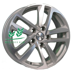 Диск Khomen Wheels KHW1612 (Kia) F-Silver-FP 6.5x16/5x114,3 ET41 D67,1