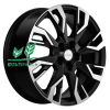 Диск Khomen Wheels KHW1809 (Kodiaq/Tiguan) Black-FP 7x18/5x112 ET43 D57,1