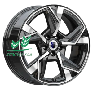Диск K&K Кайан (КС1012) Алмаз черный 7.5x18/5x114,3 ET33 D67,1
