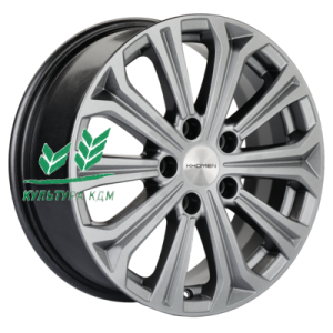 Диск Khomen Wheels KHW1610 (Fluence/Juke) Gray 6.5x16/5x114,3 ET47 D66,1