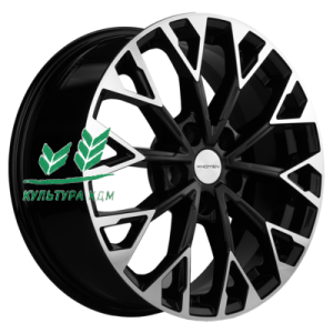 Диск Khomen Wheels KHW1718 (Kuga/Focus/Volvo XC40/XC70) Black-FP 7x17/5x108 ET50 D63,3