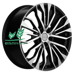 Диск Khomen Wheels KHW2009 (Tugella) Black-FP 8.5x20/5x108 ET46 D63,4
