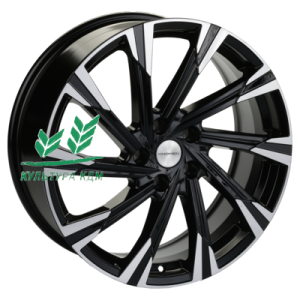 Диск Khomen Wheels KHW1901 (NX/Rav4) Black-FP 7.5x19/5x114,3 ET39 D60,1