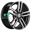 Диск Khomen Wheels KHW1602 (Niva 4x4 Bronto) Gray-FP 6.5x16/5x139,7 ET35 D98,5