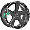 Диск OZ Racing Aspen HLT Matt Black + Diamond Cut 9.5x20/5x112 ET52 D79