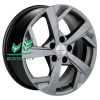 Диск Khomen Wheels KHW1712 (Jolion) Gray 7x17/5x114,3 ET37 D66,5