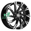 Диск Khomen Wheels KHW1901 (Tugella) Black-FP 7.5x19/5x108 ET46 D63,4