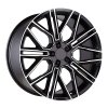 Диск Khomen Wheels KHW2101 (Tesla) Black-FP 9,5x21/5x114,3 ET40 D64,1