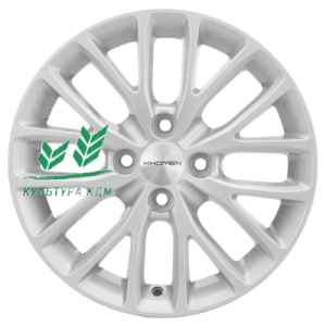 Диск Khomen Wheels KHW1506 (Rio/Solaris) F-Silver 6x15/4x100 ET46 D54,1