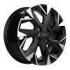 Диск Khomen Wheels KHW1402 (Alsvin/Getz/i20) Black-FP 5,5x14/4x100 ET46 D54,1