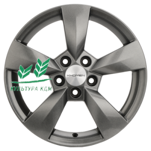 Диск Khomen Wheels KHW1504 (Polo) G-Silver 6x15/5x100 ET40 D57,1