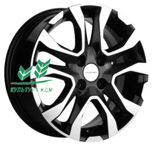 Диск Khomen Wheels KHW1503 (Vesta) Black-FP 6x15/4x100 ET50 D60,1
