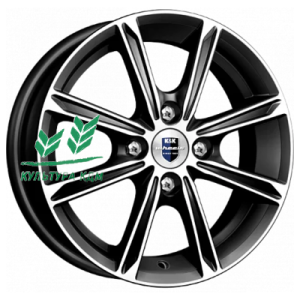 Диск K&K Флэш (КС698) Алмаз черный 5x13/4x108 ET40 D67,1