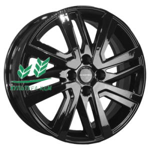 Диск Khomen Wheels KHW1609 (Rio II/Solaris II) Black 6x16/4x100 ET46 D54,1