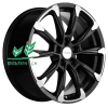 Диск Khomen Wheels KHW1808 (Kodiaq/Tiguan) Black-FP 7.5x18/5x112 ET43 D57,1