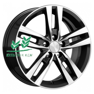 Диск K&K Rassvet (КС868) Алмаз черный 6.5x16/5x114,3 ET45 D67,1