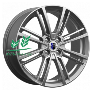 Диск K&K Эрфурт (КС898) Дарк платинум 7x17/5x108 ET50 D63,35