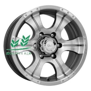 Диск K&K Байконур (КС465М) Дарк платинум 8x16/6x139,7 ET0 D111,6