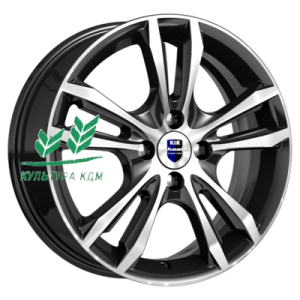 Диск K&K Samara-оригинал (КС866) Алмаз черный SK 6x16/4x100 ET37 D60,1