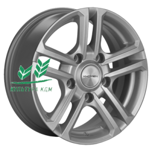 Диск Khomen Wheels KHW1602 (Niva 4x4) F-Silver 6.5x16/5x139,7 ET40 D98,5