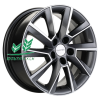 Диск Khomen Wheels KHW1604 (Aveo) Gray-FP 6x16/5x105 ET39 D56,6