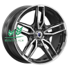 Диск K&K Бартон (КС1110) Алмаз черный 8x17/5x112 ET45 D66,6