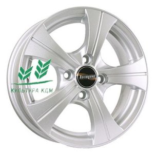 Диск Tech Line 410 Silver 5.5x14/4x100 ET43 D67,1
