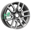 Диск Khomen Wheels KHW1723 (Mazda BT50) Gray 8x17/6x139,7 ET45 D93,1
