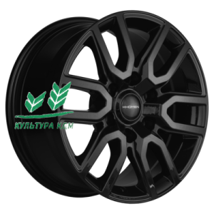 Диск Khomen Wheels KHW1723 (Haval H9) Black 8x17/6x139,7 ET42 D75,1