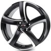 Диск Alutec Shark Racing Black Front Polished 8.0x18/5x114,3 ET45 D70,1