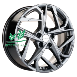 Диск Khomen Wheels KHW1716 (Kuga/Focus) Gray 7x17/5x108 ET50 D63,3