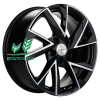 Диск Khomen Wheels KHW1714 (DFM AX 7) Black-FP 7x17/5x108 ET43 D65,1