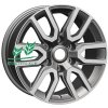 Диск Khomen Wheels KHW1723 (L200) Gray-FP 8x17/6x139,7 ET38 D67,1